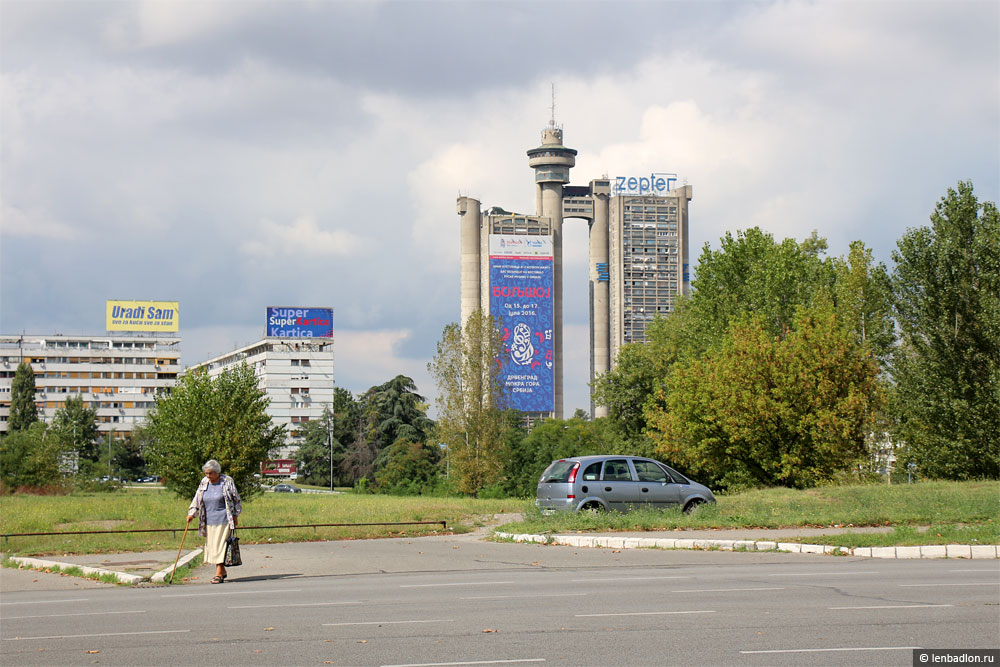 Фото Башни Генекс в Белграде