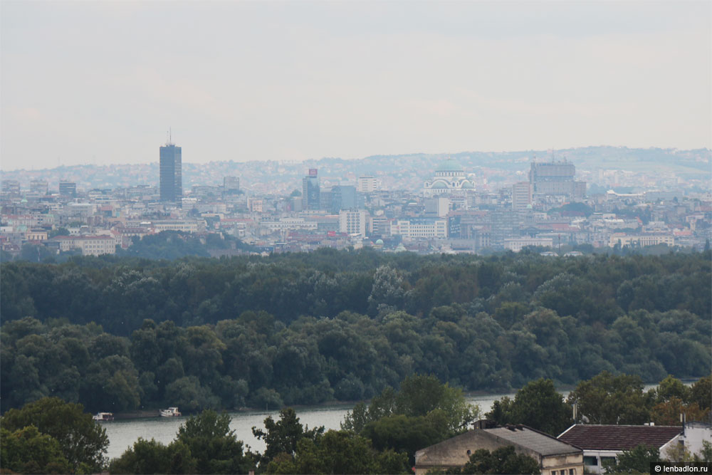 Вид на Белград, Сербия