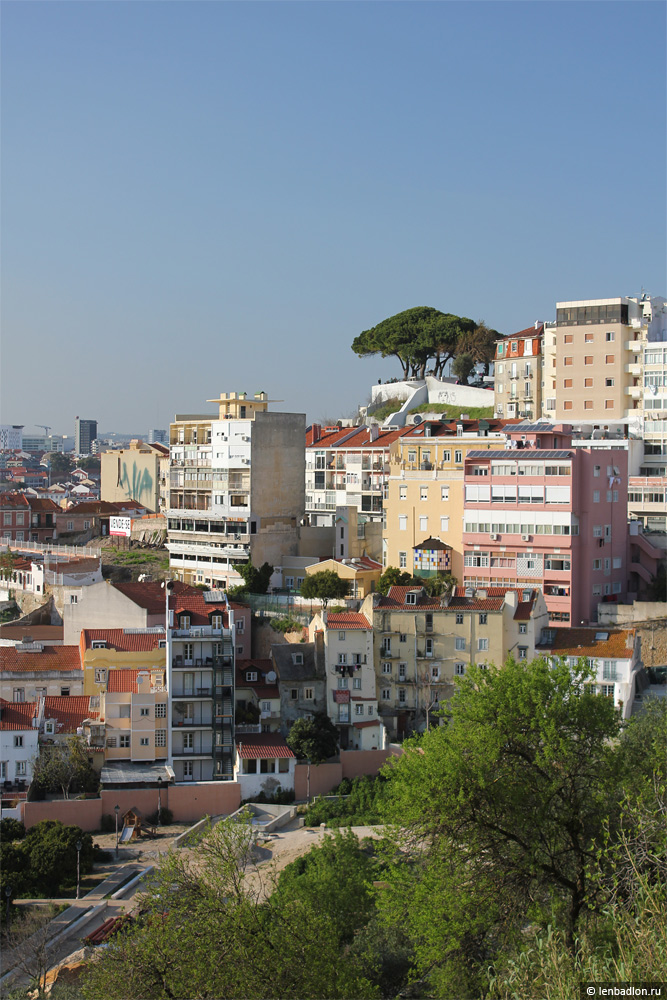 Вид на Лиссабон