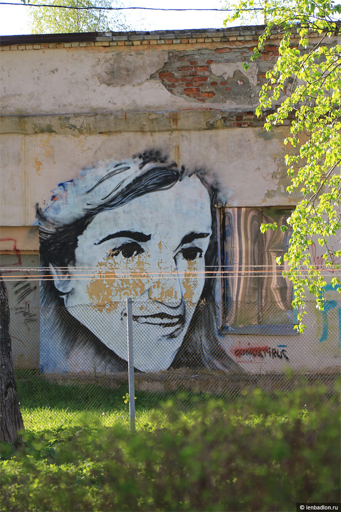 Фото граффити в Приозерске
