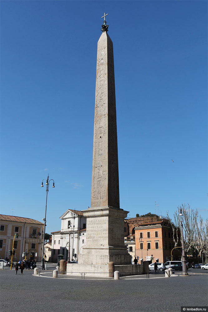Фото Латеранского обелиска в Рим